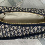 Christian Dior Medium D-Journey Bag M2417 Dark Blue